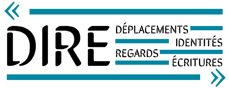 Logo DIRE : Déplacements, Identités, Regards, Écritures